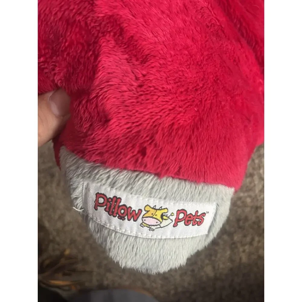 Pillow Pets Alabama Crimson Tide Elephant Plush Decorative Pillow Logo Red Gray